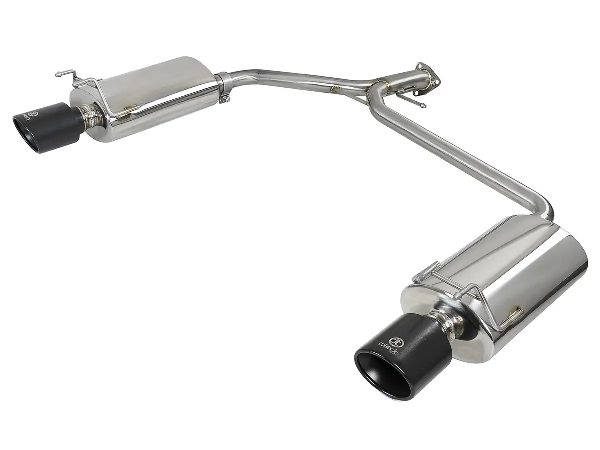 Afe: Takeda 2-1/4" To 1-3/4" 304 Stainless Steel Axle-Back Exhaust System Honda Accord (Sedan) Sport 13-17 I4-2.4L 1