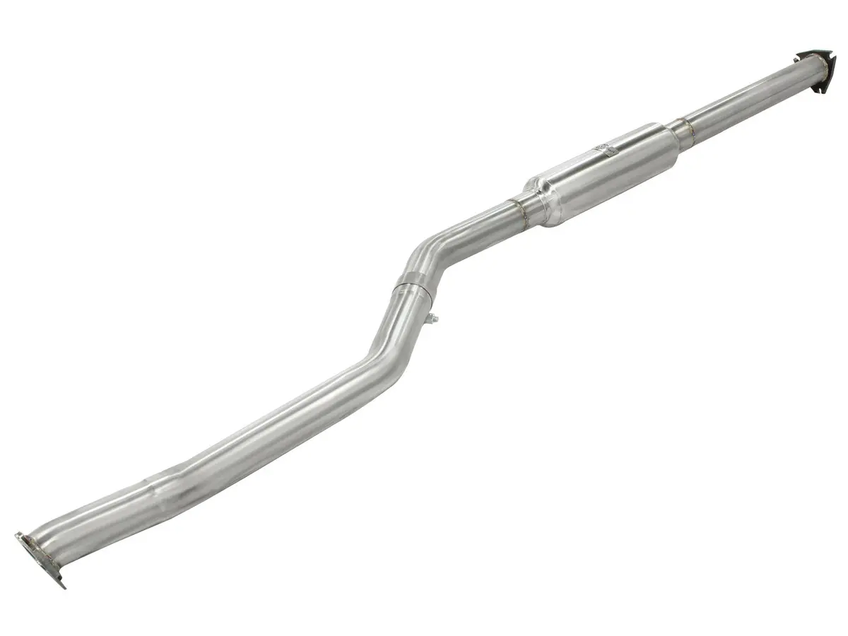 Afe: Takeda 2-1/2" 304 Stainless Steel Mid-Pipe Honda Accord (Coupe) Ex-L 13-17 V6-3.5L 1