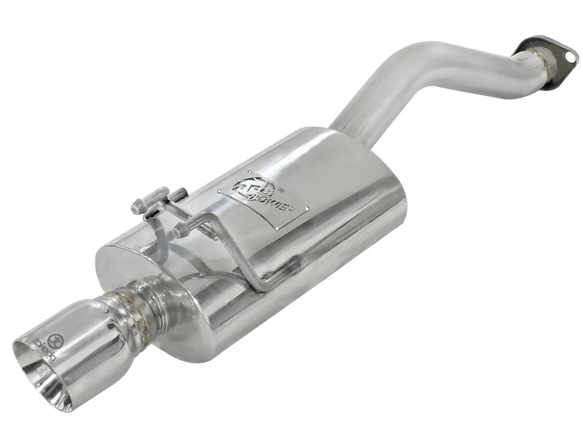 Afe: Takeda 2-1/2" 304 Stainless Steel Axle-Back Exhaust System Honda Civic (Coupe/Sedan) 06-11 I4-1.8L 1