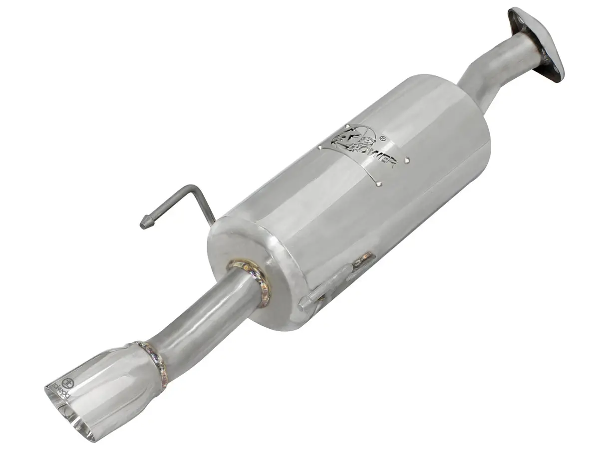 Afe: Takeda 2" 304 Stainless Steel Axle-Back Exhaust System Honda Fit 07-08 I4-1.5L 1
