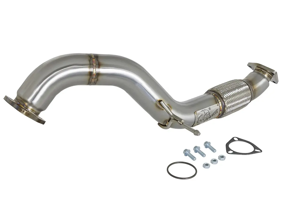 Afe: Twisted Steel 3" Rear Down-Pipe/Mid-Pipe Honda Civic Type R 17-19 I4-2.0L (T) 1