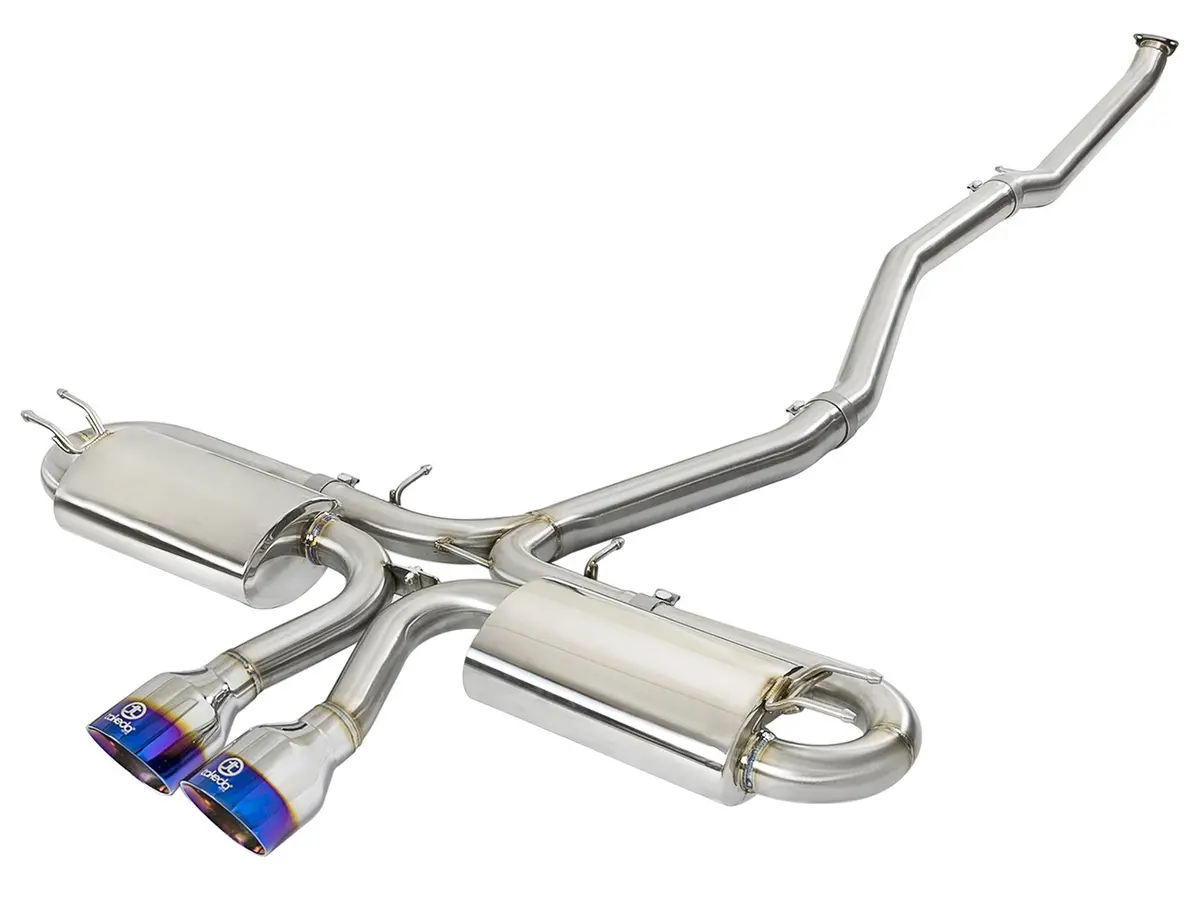 Afe: Takeda 3" To 2-1/2" 304 Stainless Steel Cat-Back Exhaust System Honda Civic Si (Coupe) 17-19 I4-1.5L (T) 1