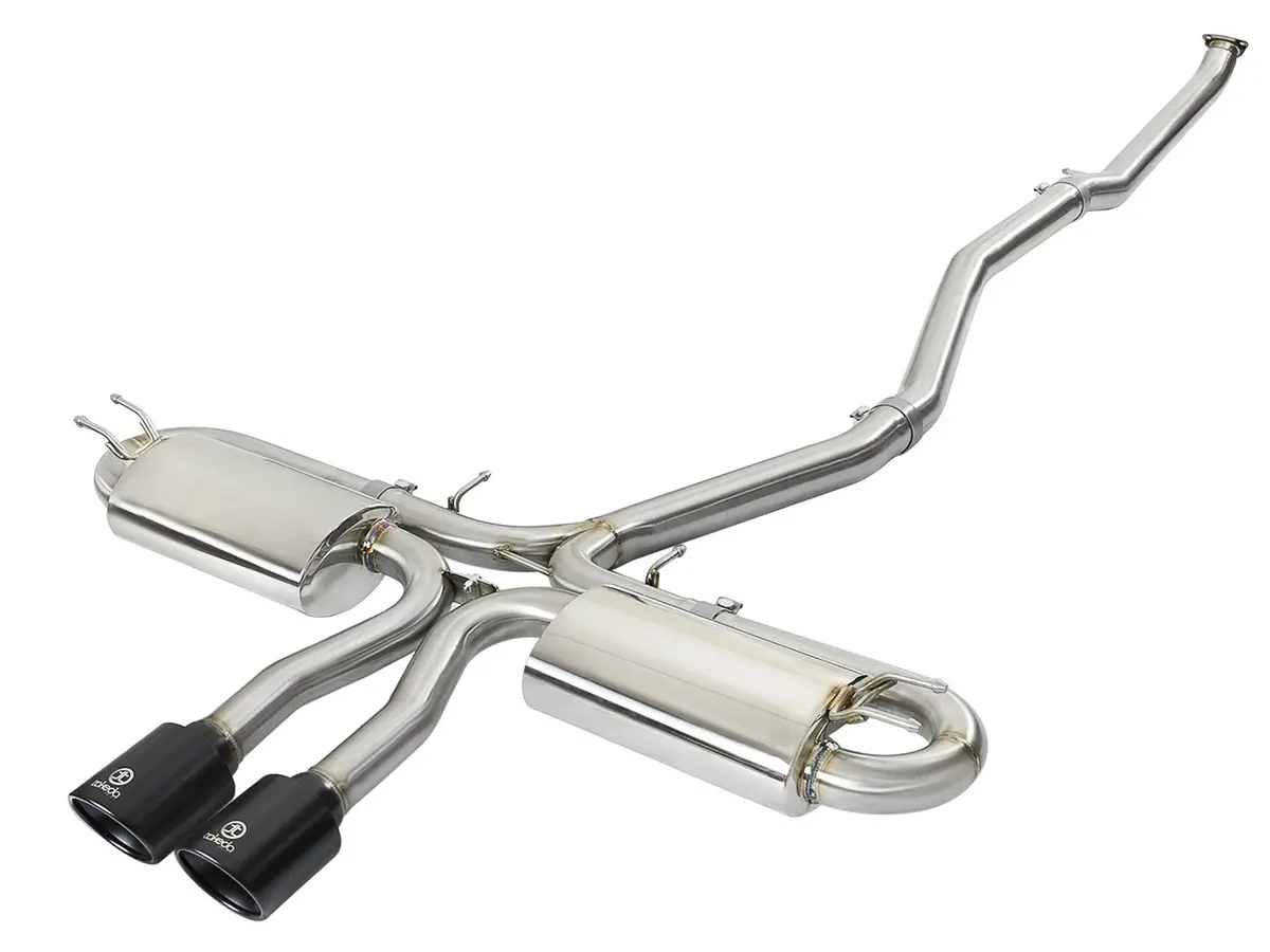 Afe: Takeda 3" To 2-1/2" 304 Stainless Steel Cat-Back Exhaust System Honda Civic Si (Sedan) 17-19 I4-1.5L (T) 1