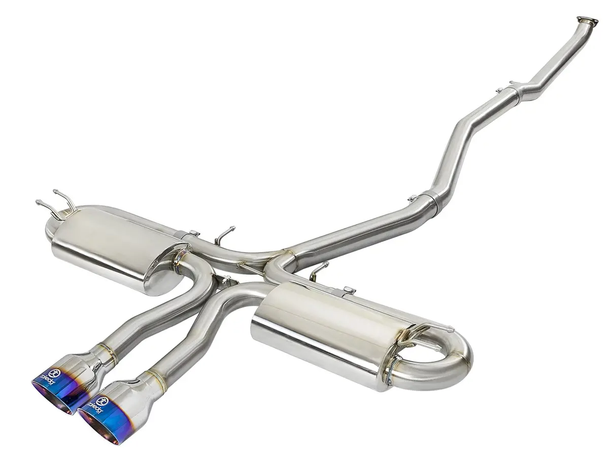 Afe: Takeda 3" To 2-1/2" 304 Stainless Steel Cat-Back Exhaust System Honda Civic Si (Sedan) 17-19 I4-1.5L (T) 1