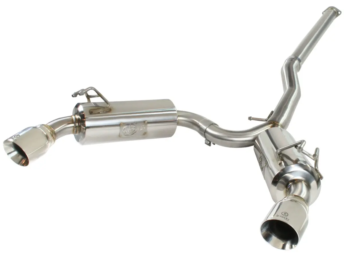 Afe: Takeda 3" To 2-1/2" 304 Stainless Steel Cat-Back Exhaust Systems Mitsubishi Lancer Evolution X 08-15 I4-2.0L (T) 1