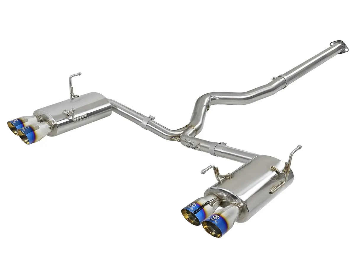 Afe: Takeda 3" To 2-1/4" 304 Stainless Steel Cat-Back Exhaust System Subaru Wrx/Sti 15-19 H4-2.0/2.5L (T) 1