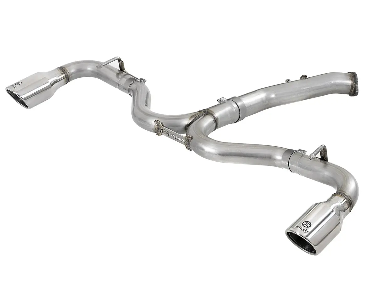 Afe: Takeda 3" To 2-1/2" 304 Stainless Steel Axle-Back Exhaust Hyundai Elantra Gt 18-20 L4-1.6L (T) 1