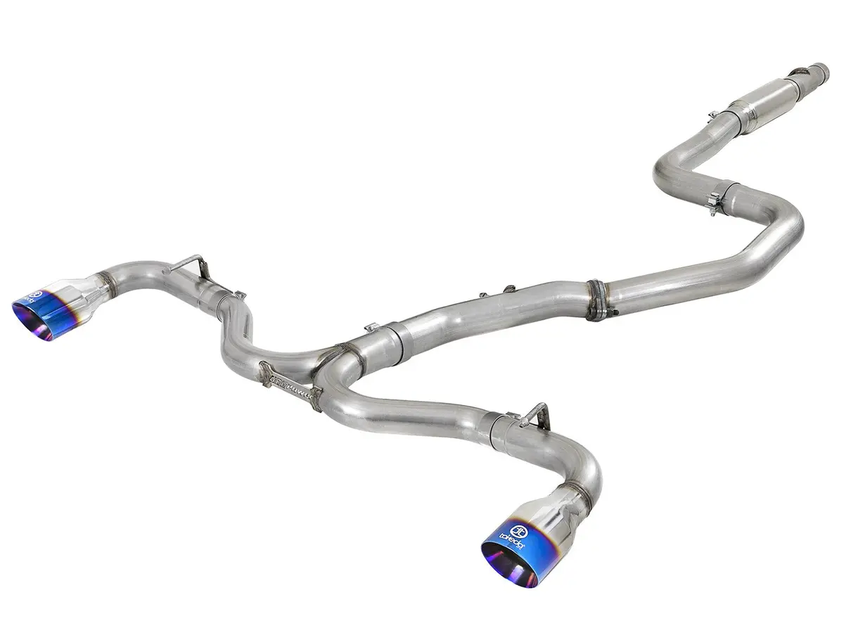 Afe: Takeda 3" To 2-1/2" 304 Stainless Steel Cat-Back Exhaust Hyundai Elantra Gt Sport 18-20 I4-1.6L (T) 1