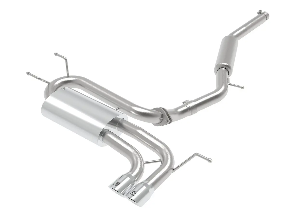 Afe: Takeda 2-1/2" To 2-1/4" 304 Stainless Steel Cat-Back Exhaust System 16-19 Mazda Mx-5 Miata (Nd) I4-2.0L 1