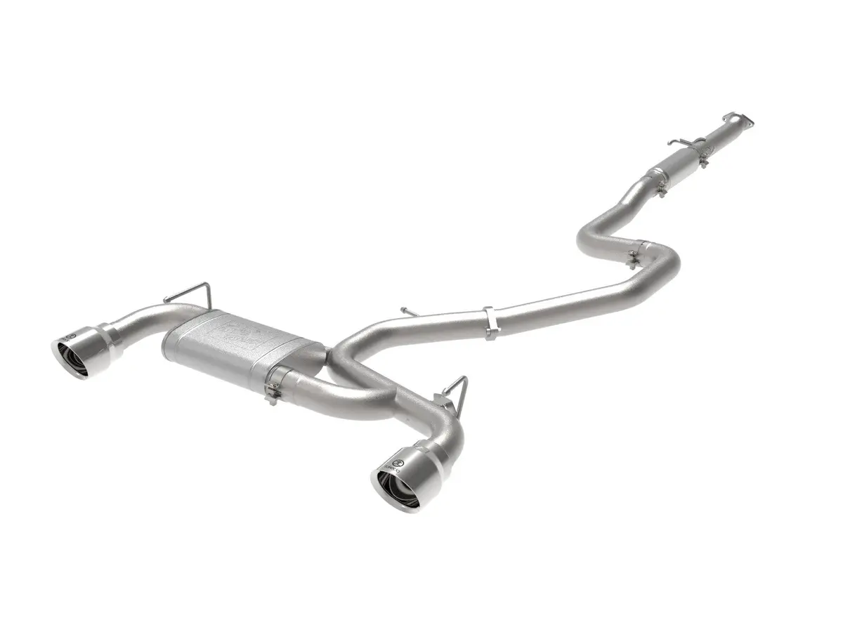 Afe: Takeda 3" 304 Stainless Steel Cat-Back Exhaust System Hyundai Veloster N 19-20 L4-2.0L (T) 1