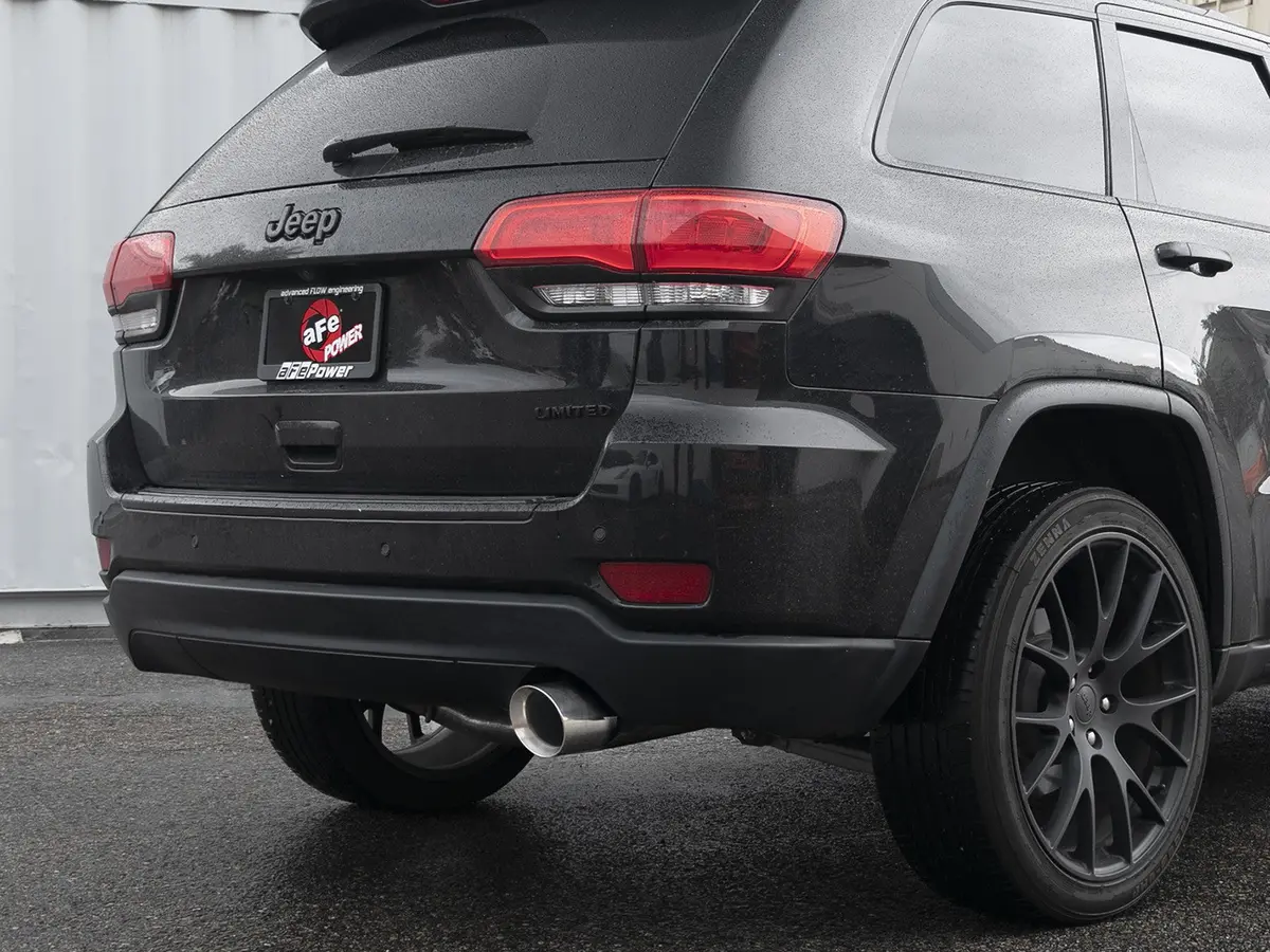 Afe: Mach Force-Xp 2-1/2" To 3" 304 Stainless Steel Cat-Back Exhaust System Jeep Grand Cherokee 14-19 V6-3.6L 2
