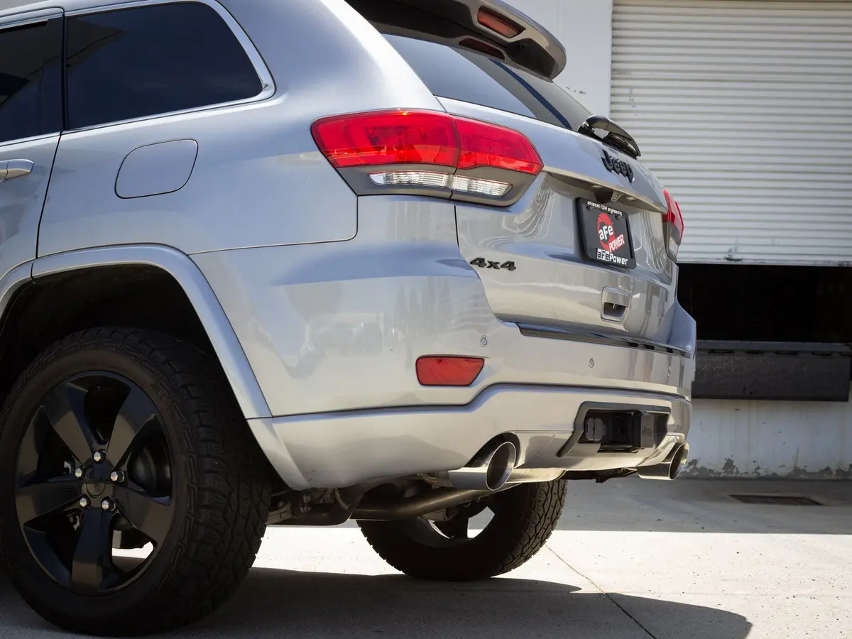 Afe: Vulcan Series 2-1/2" 304 Stainless Steel Cat-Back Exhaust System Jeep Grand Cherokee (Wk2) 14-19 V6-3.6L / 11-19 V8-5.7L 2