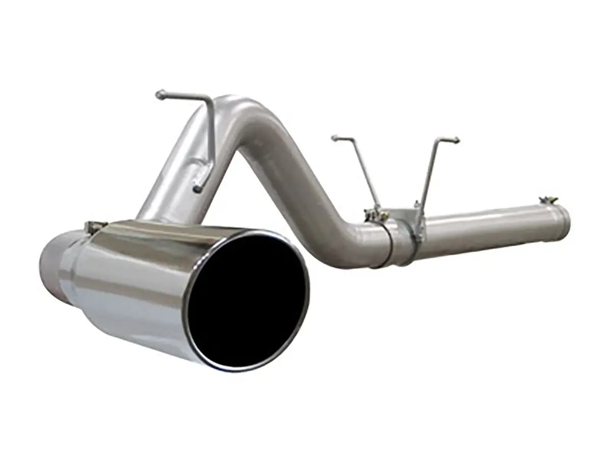 Afe: Large Bore-Hd 4" 409 Stainless Steel Dpf-Back Exhaust System Dodge Ram Diesel Trucks 07.5-12 L6-6.7L (Td) 1