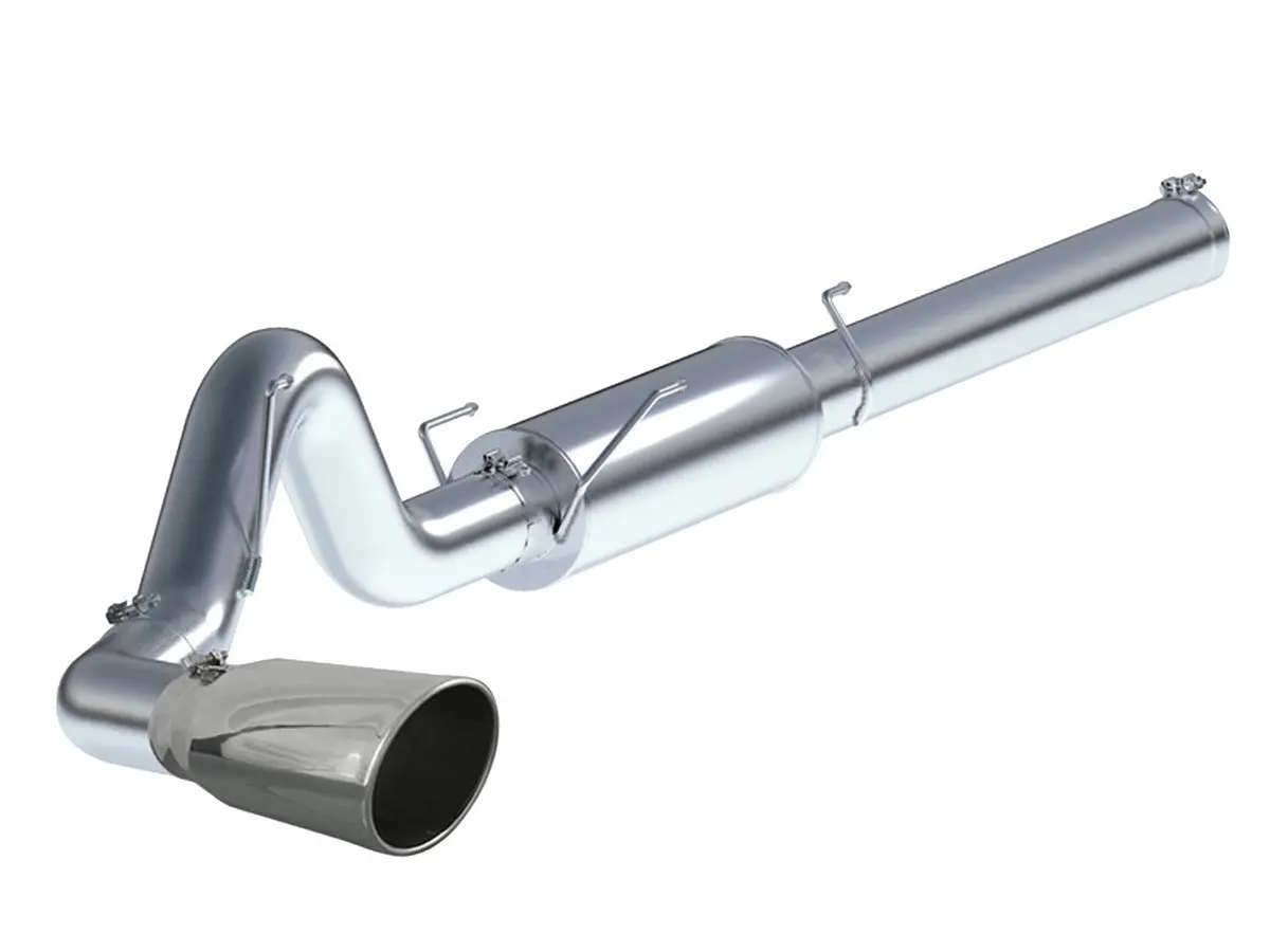 Afe: Large Bore-Hd 5" 409 Stainless Steel Cat-Back Exhaust System Dodge Diesel Trucks 04.5-07 L6-5.9L (Td) 1