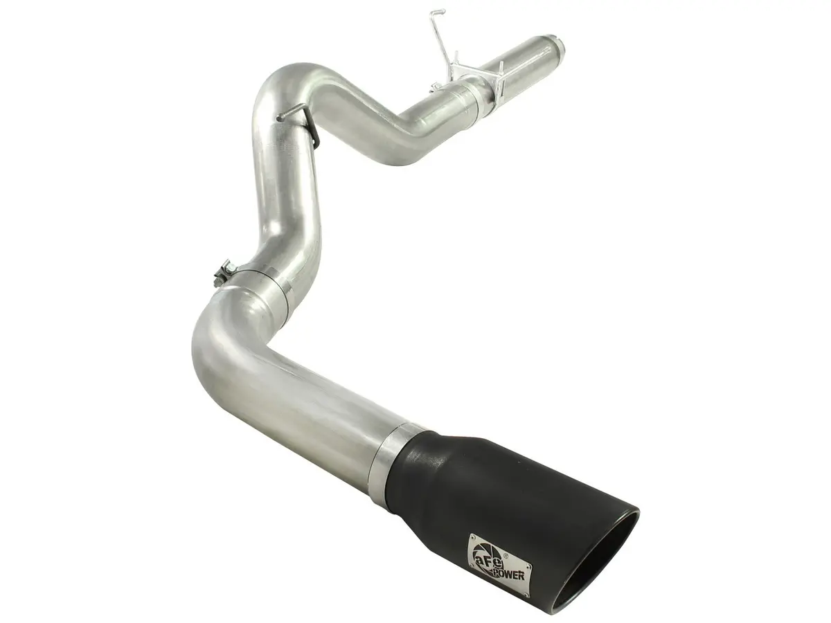 Afe: Large Bore-Hd 5" 409 Stainless Steel Dpf-Back Exhaust System Dodge Ram Diesel Trucks 07.5-12 L6-6.7L (Td) 1