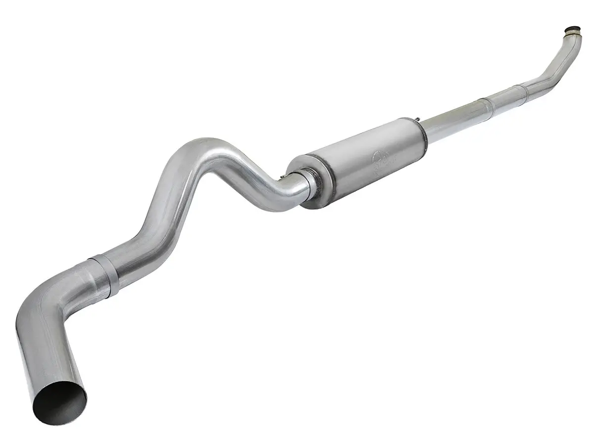 Afe: Large Bore-Hd 5" 409 Stainless Steel Turbo-Back Exhaust System Dodge Diesel Trucks 03-04 L6-5.9L (Td) 1