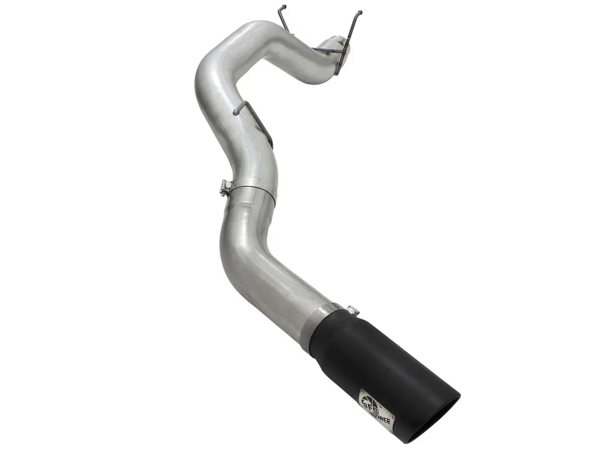Afe: Large Bore-Hd 5" 409 Stainless Steel Dpf-Back Exhaust System Ram Diesel Trucks 13-18 L6-6.7L (Td) 1