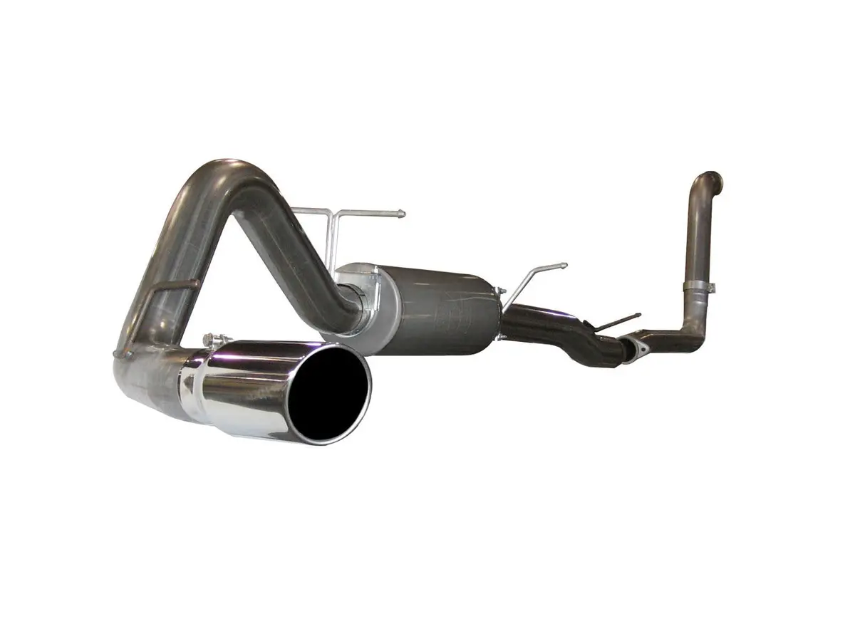 Afe: Large Bore-Hd 4" 409 Stainless Steel Turbo-Back Exhaust System Ford Diesel Trucks 03-07 V8-6.0L (Td) 1