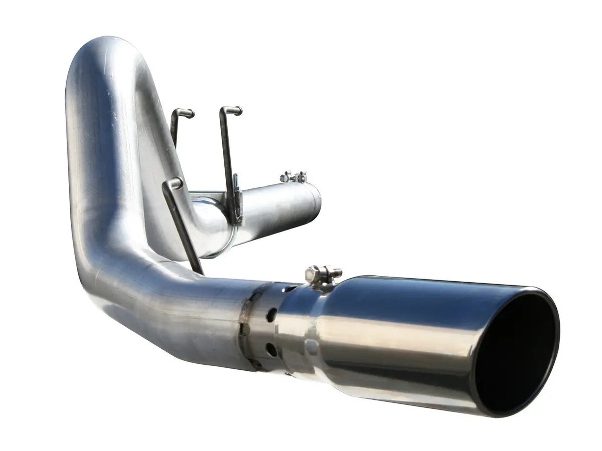 Afe: Large Bore-Hd 4" 409 Stainless Steel Dpf-Back Exhaust System Ford Diesel Trucks 08-10 V8-6.4L (Td) 1