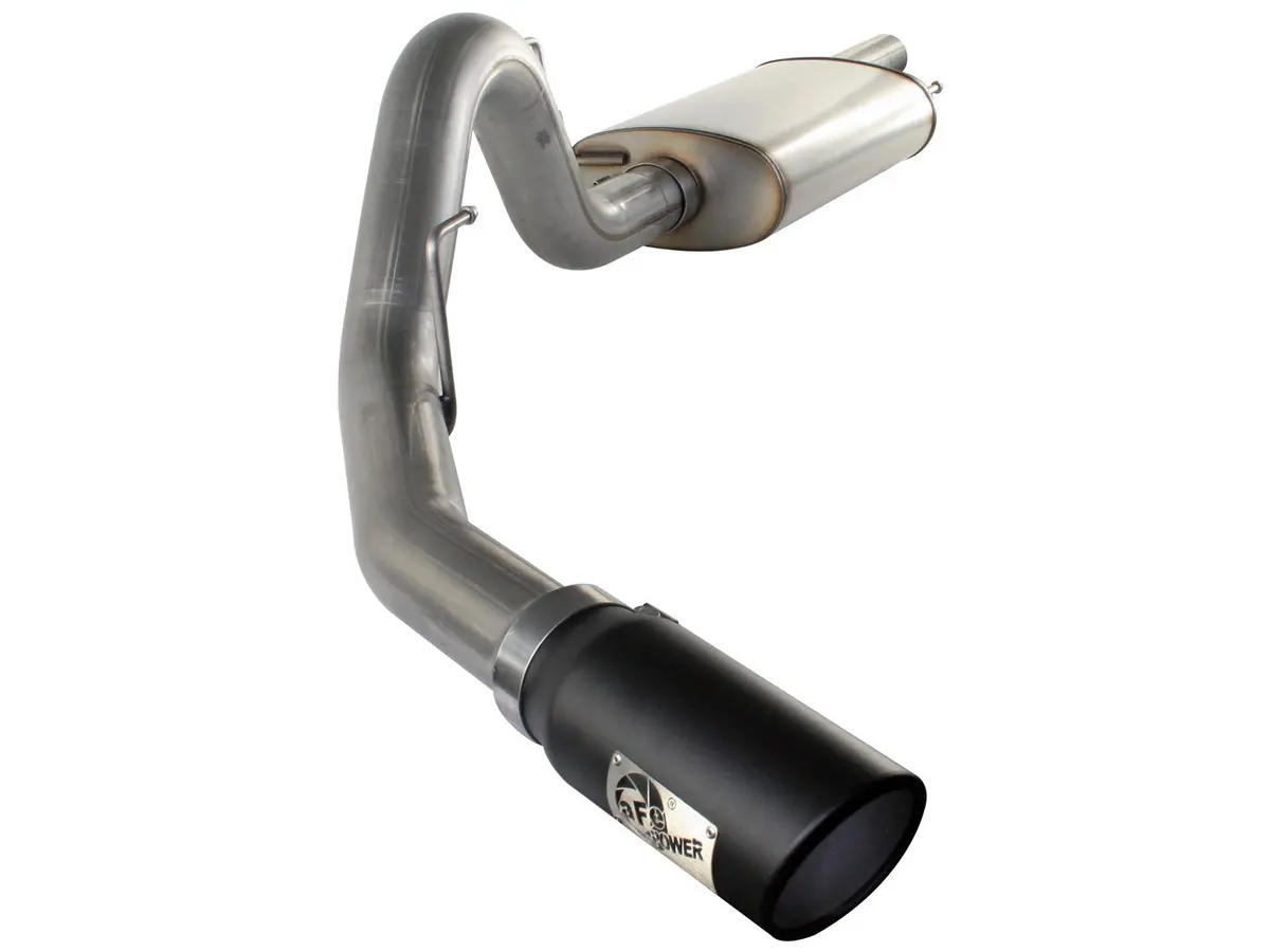 Afe: Mach Force-Xp 3-1/2" 409 Stainless Steel Cat-Back Exhaust System Ford F-150 Raptor 10-14 V8-6.2L 1