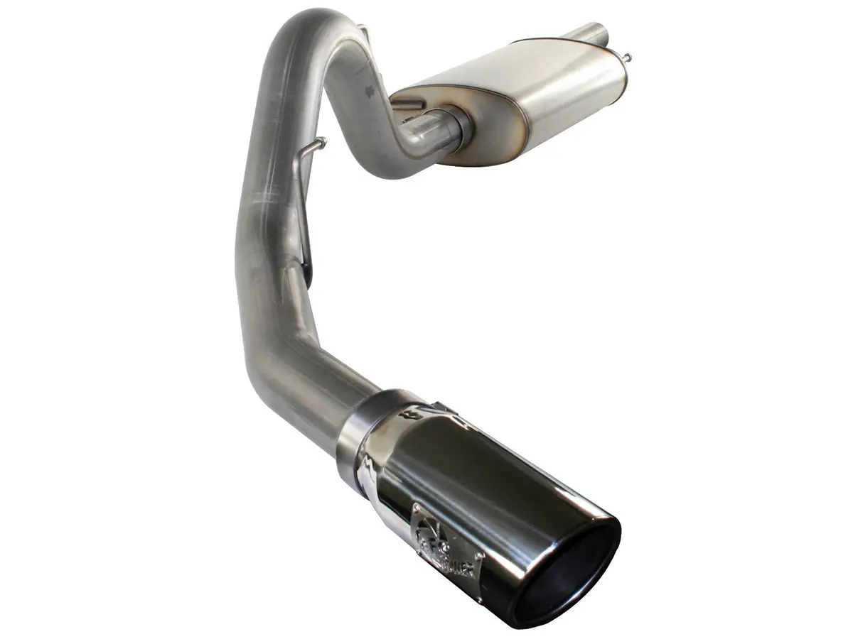 Afe: Mach Force-Xp 3-1/2" 409 Stainless Steel Cat-Back Exhaust System Ford F-150 Raptor 10-14 V8-6.2L 1