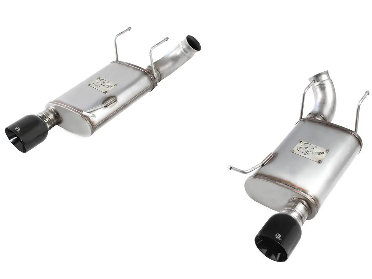Afe: Mach Force-Xp 3" 409 Stainless Steel Axle-Back Exhaust System Ford Mustang Gt 11-14 V8-5.0L 1