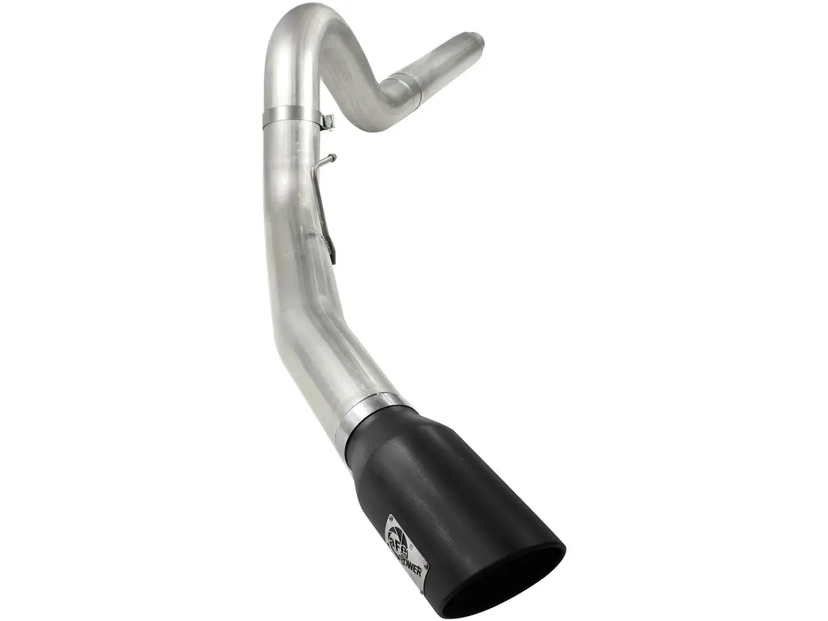Afe: Large Bore-Hd 5" 409 Stainless Steel Dpf-Back Exhaust System Ford Diesel Trucks 08-10 V8-6.4L (Td) 1