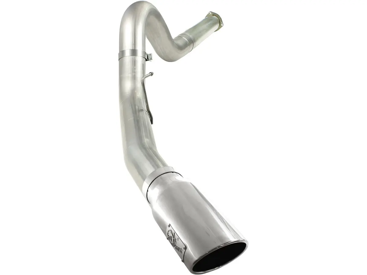 Afe: Large Bore-Hd 5" 409 Stainless Steel Dpf-Back Exhaust System Ford Diesel Trucks 11-14 V8-6.7L (Td) 1
