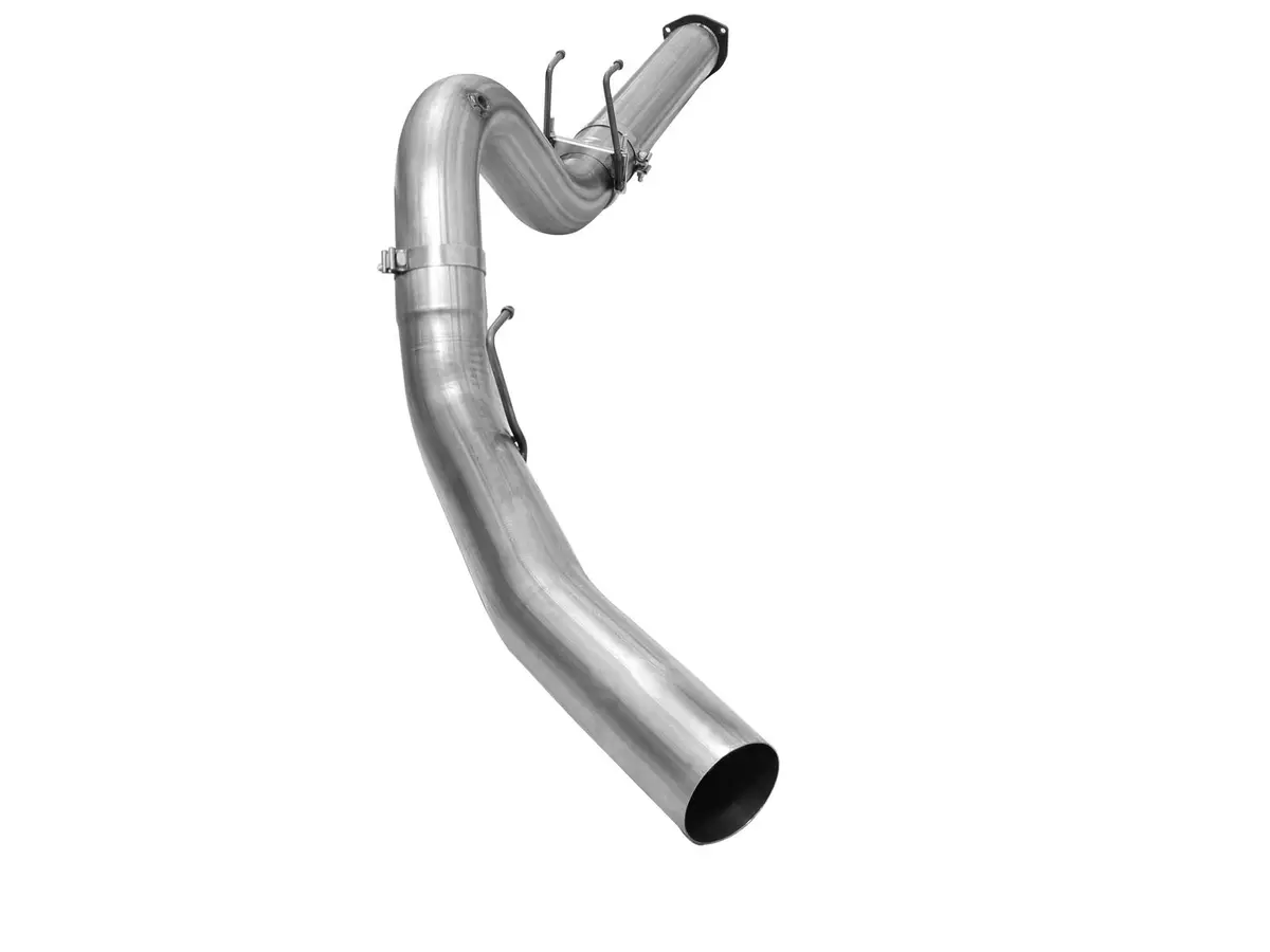Afe: Large Bore-Hd 5" 409 Stainless Steel Dpf-Back Exhaust System Ford Diesel Trucks 15-16 V8-6.7L (Td) 1
