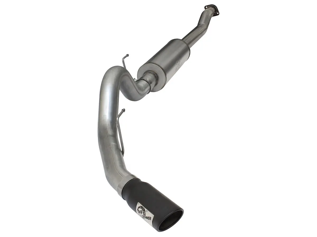 Afe: Mach Force-Xp 4" 409 Stainless Steel Cat-Back Exhaust System Ford F-150 Ecoboost 15-20 V6-2.7L/3.5L (Tt) 1