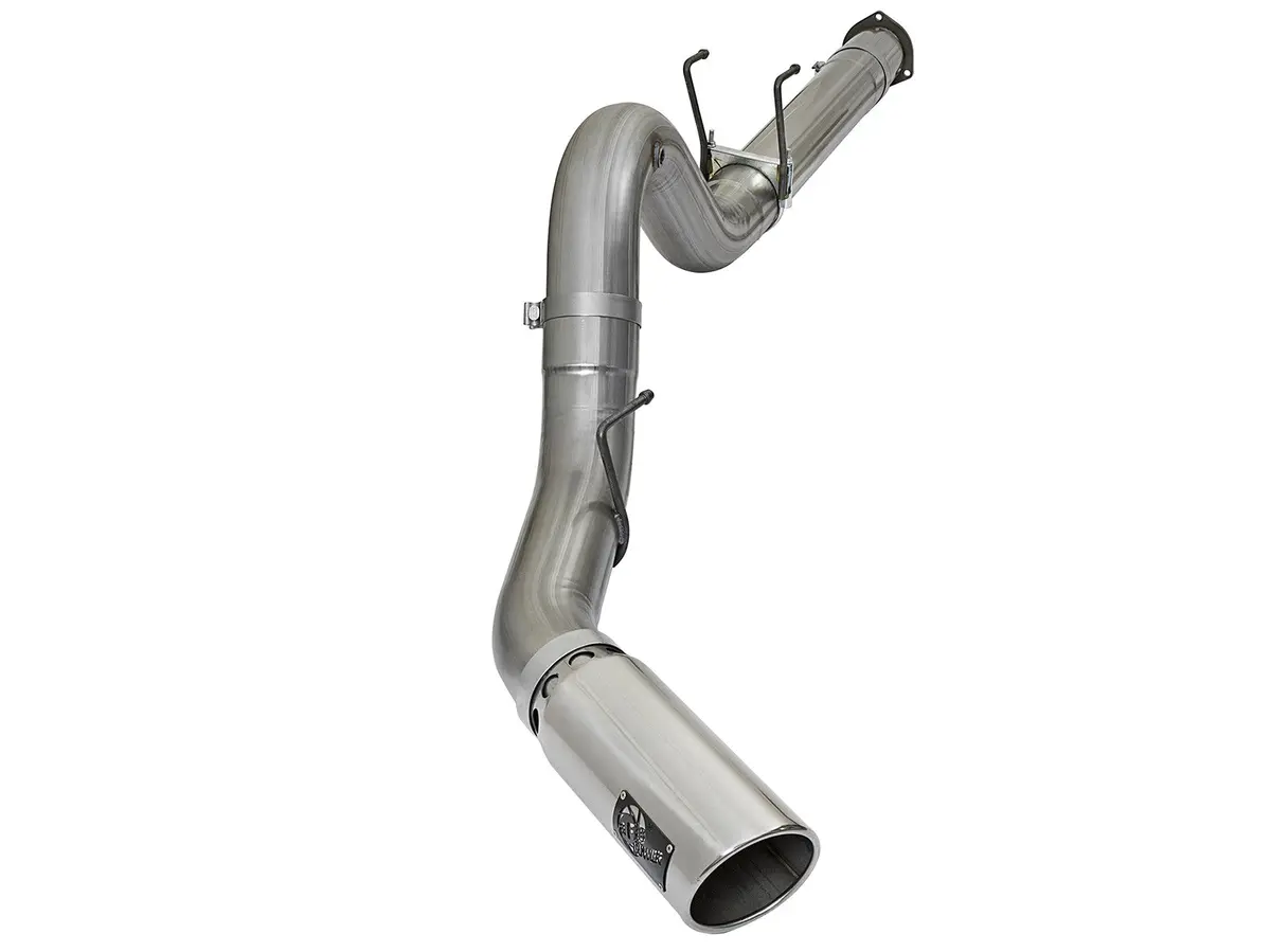 Afe: Large Bore-Hd 5" 409 Stainless Steel Dpf-Back Exhaust System Ford Diesel Trucks 17-20 V8-6.7L (Td) 1