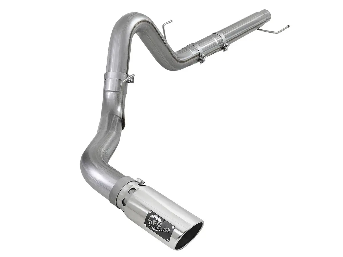 Afe: Large Bore-Hd 4" 409 Stainless Steel Dpf-Back Exhaust System Ford F-150 18-19 V6-3.0L (Td) 1