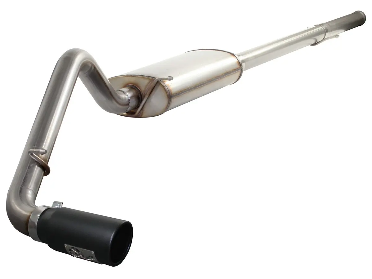 Afe: Mach Force-Xp 3" 409 Stainless Steel Cat-Back Exhaust System Gm Silverado/Sierra 09-13 V6-4.3L/V8-4.8L/5.3L (119"/143.5" W/B - 4" Tip) 1