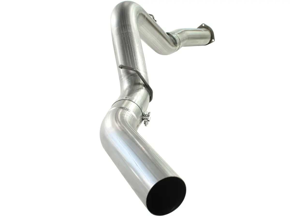 Afe: Large Bore-Hd 5" 409 Stainless Steel Dpf-Back Exhaust System Gm Diesel Trucks 07.5-10 V8-6.6L (Td) Lmm 1