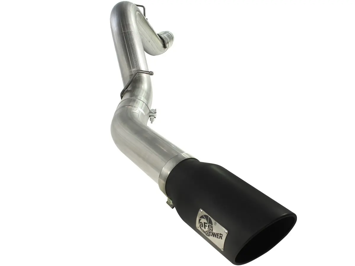 Afe: Large Bore-Hd 5" 409 Stainless Steel Dpf-Back Exhaust System Gm Diesel Trucks 11-16 V8-6.6L (Td) Lml 1