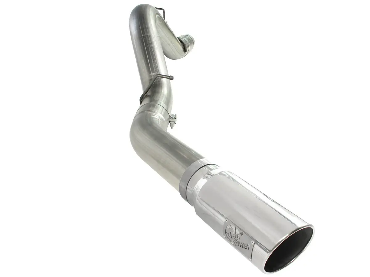 Afe: Large Bore-Hd 5" 409 Stainless Steel Dpf-Back Exhaust System Gm Diesel Trucks 11-16 V8-6.6L (Td) Lml 1