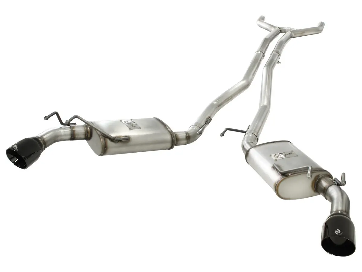 Afe: Mach Force-Xp 2-1/2" 409 Stainless Steel Cat-Back Exhaust System Chevrolet Camaro 10-13 V6-3.6L 1