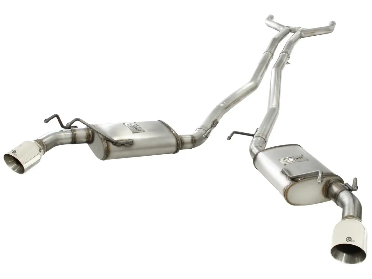 Afe: Mach Force-Xp 2-1/2" 409 Stainless Steel Cat-Back Exhaust System Chevrolet Camaro 10-13 V6-3.6L 1