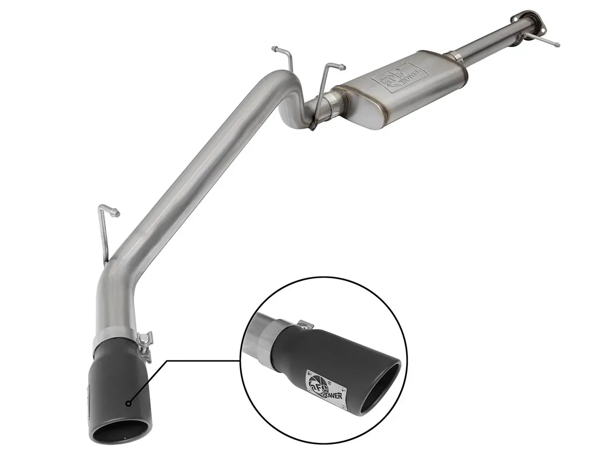 Afe: Mach Force-Xp 3" 409 Stainless Steel Cat-Back Exhaust System Gm Colorado/Canyon 15-19 I4-2.5L / 15-16 V6-3.6L 1