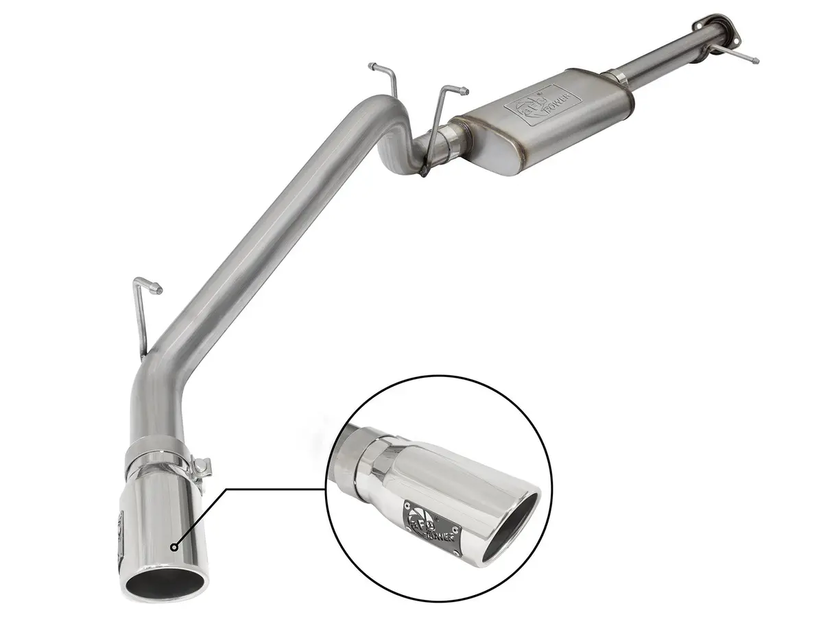 Afe: Mach Force-Xp 3" 409 Stainless Steel Cat-Back Exhaust System Gm Colorado/Canyon 15-19 I4-2.5L / 15-16 V6-3.6L 1