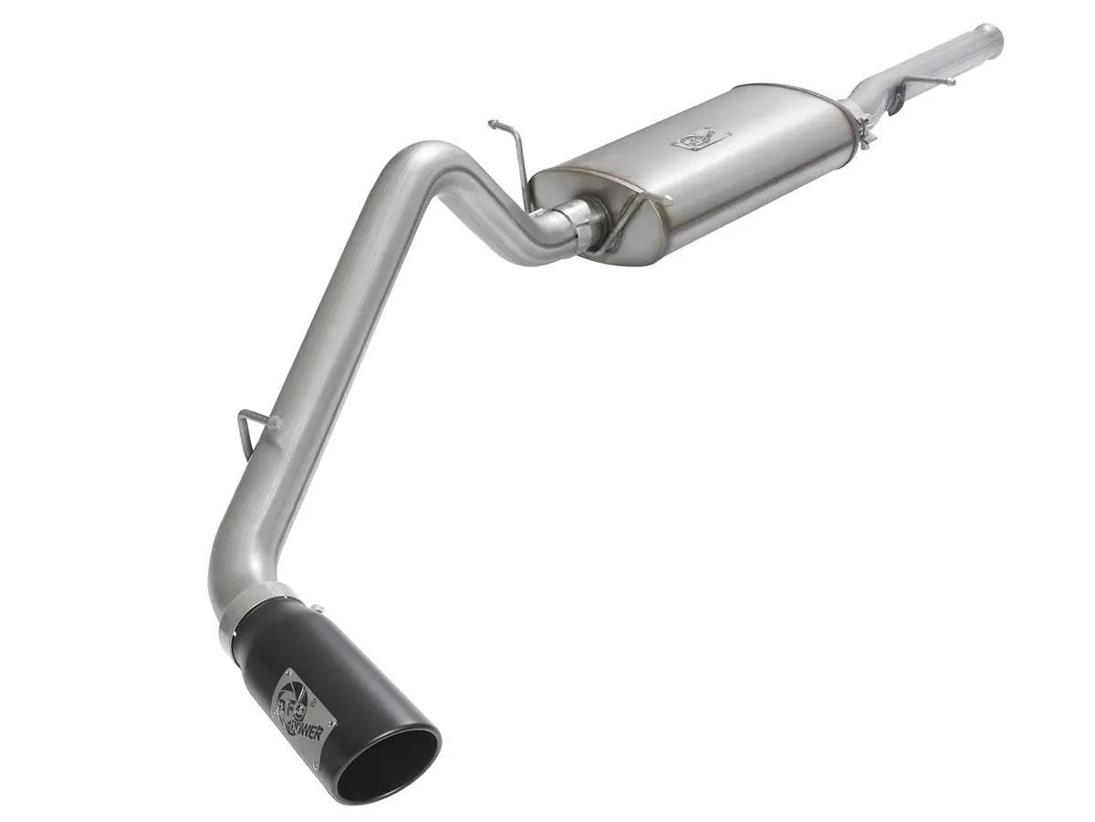 Afe: Mach Force-Xp 3" 409 Stainless Steel Cat-Back Exhaust System Gm Silverado/Sierra 1500 09-19 V6-4.3L/V8-4.8/5.3L (Standard Cab - 4.5" Tip) 1