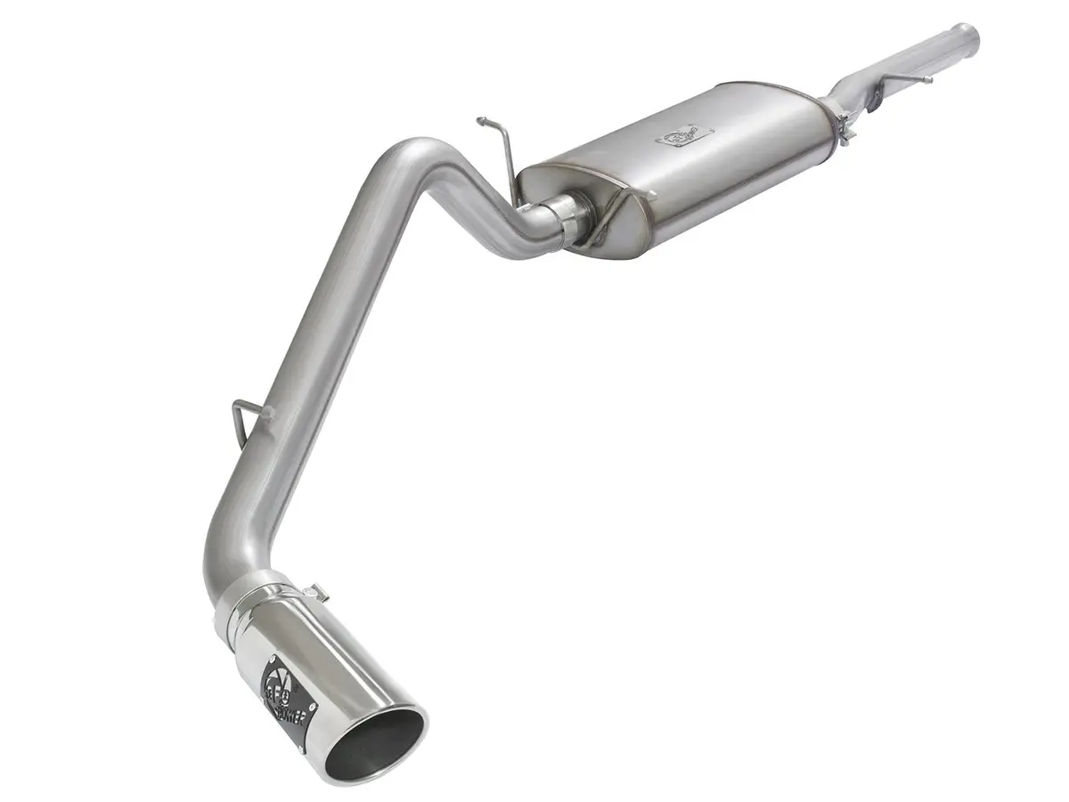 Afe: Mach Force-Xp 3" 409 Stainless Steel Cat-Back Exhaust System Gm Silverado/Sierra 1500 09-19 V6-4.3L/V8-4.8/5.3L (Standard Cab - 4.5" Tip) 1