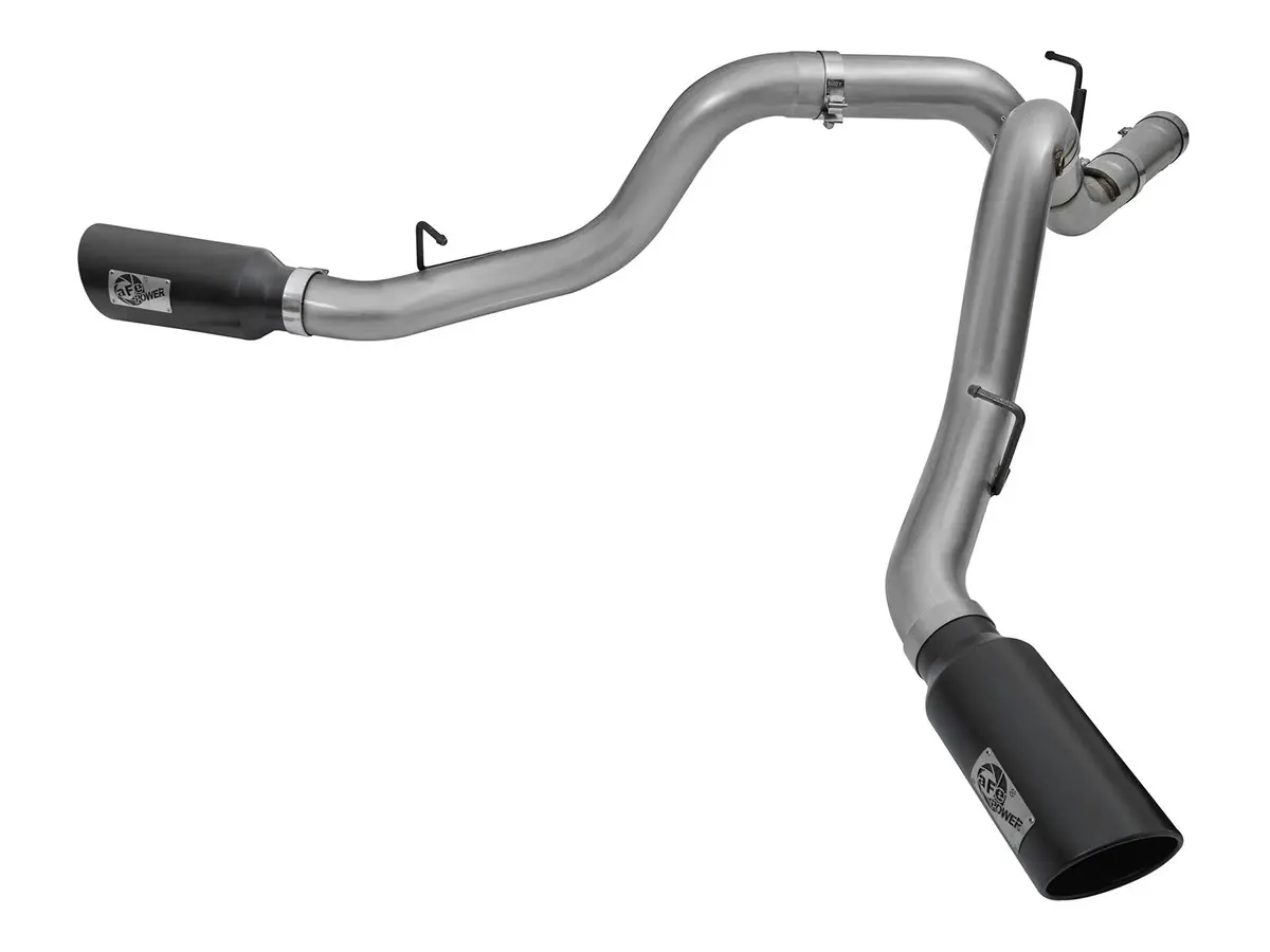 Afe: Large Bore-Hd 4" 409 Stainless Steel Dpf-Back Exhaust System Gm Diesel Trucks 2016 V8-6.6L (Td) Lml 1
