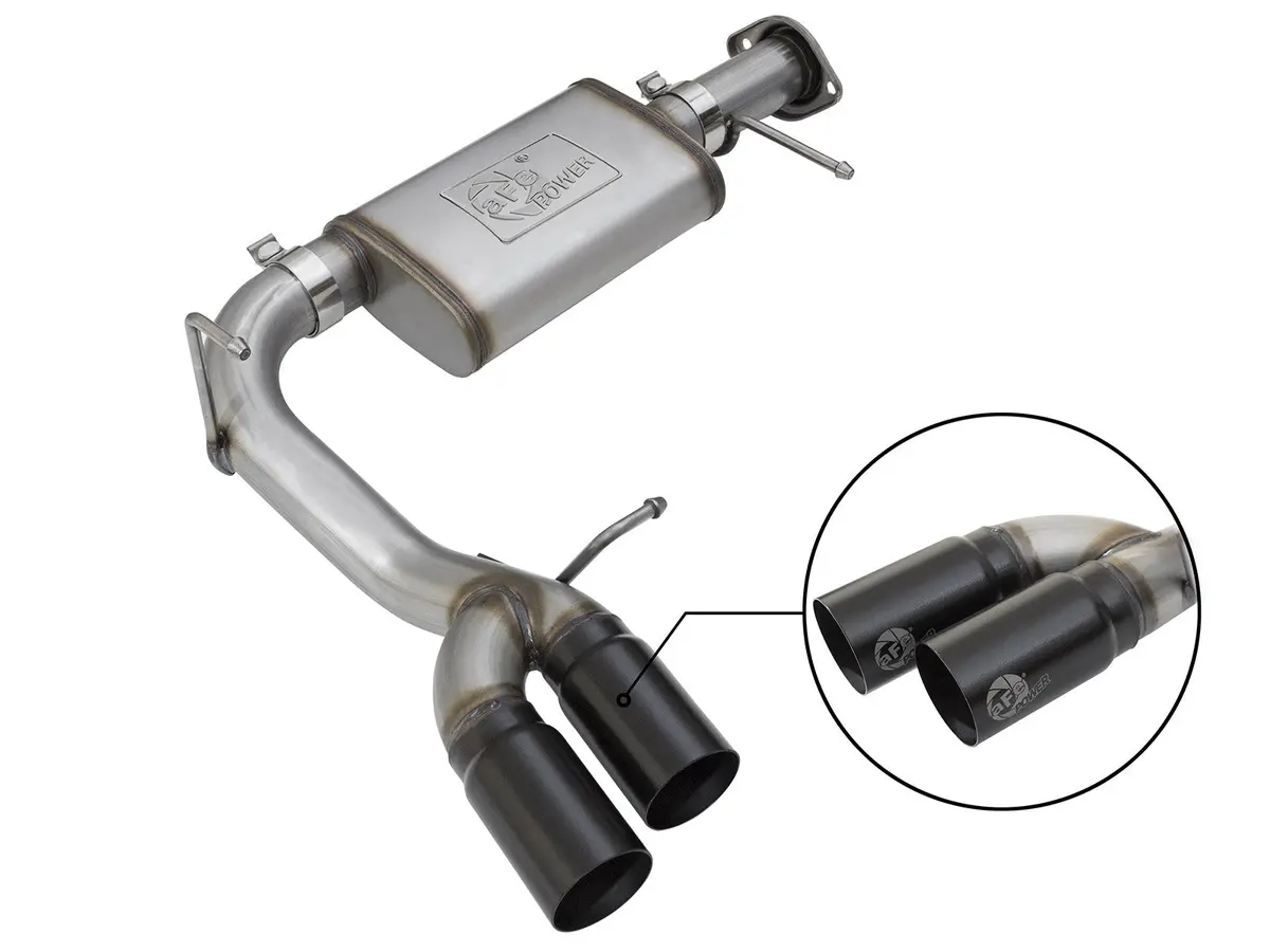 Afe: Rebel Series 3" 409 Stainless Steel Cat-Back Exhaust System Gm Colorado/Canyon 17-19 V6-3.6L 1