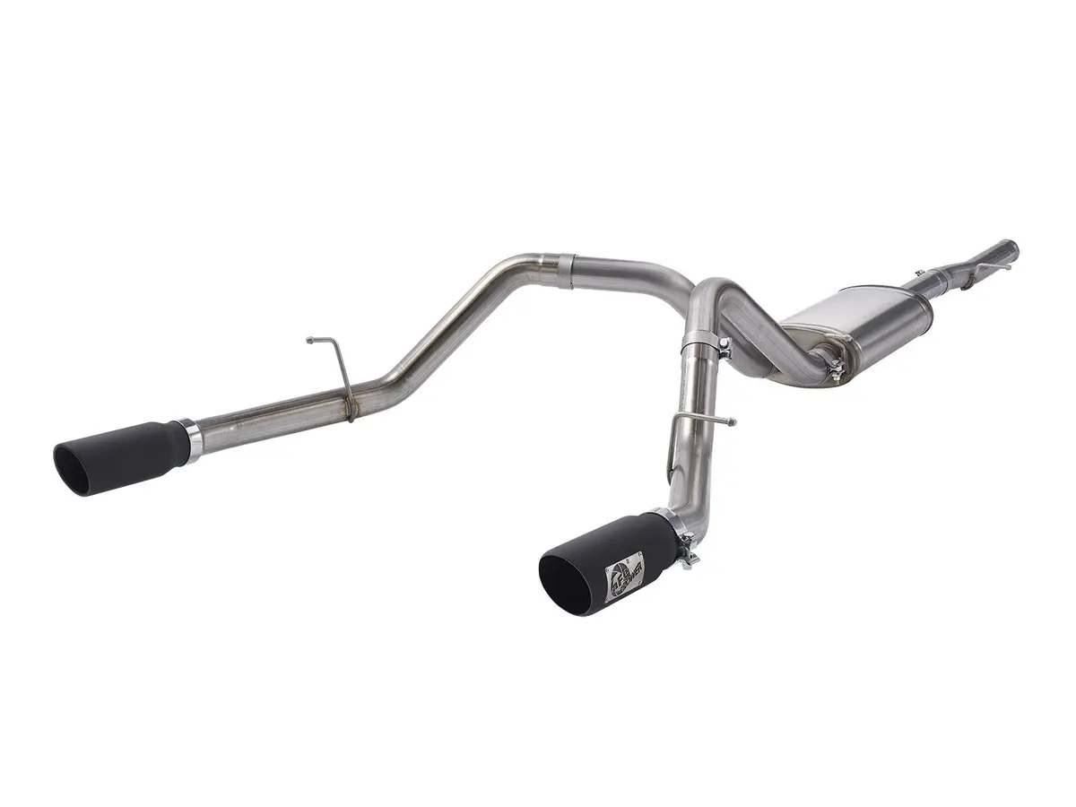 Afe: Apollo Gt Series 3" 409 Stainless Steel Cat-Back Exhaust System 09-18 Gm Silverado/Sierra 1500 V6-4.3L/V8-4.8L/5.3L (Standard Cab) 1