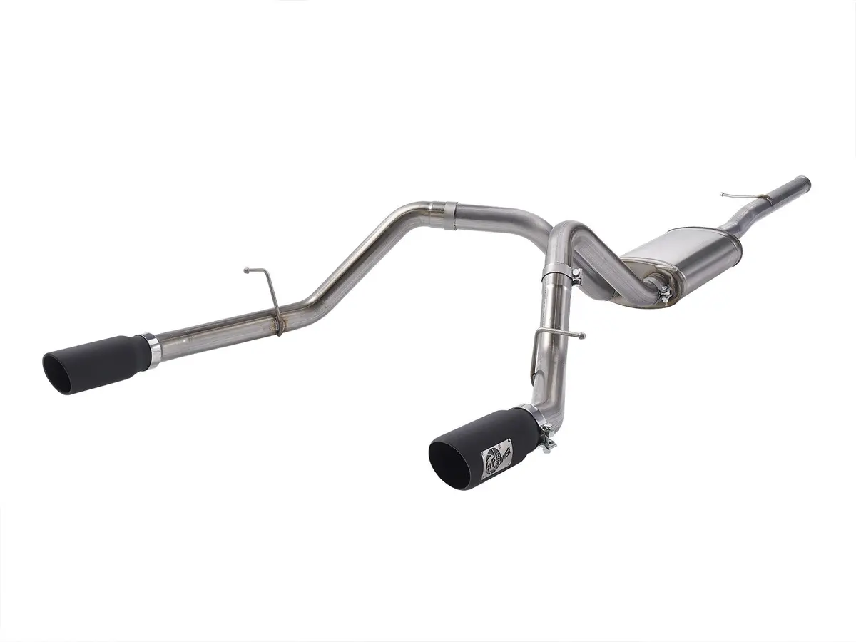 Afe: Apollo Gt Series 3" 409 Stainless Steel Cat-Back Exhaust System 09-19 Gm Silverado/Sierra 1500 V6-4.3L/V8-4.8L/5.3L (Crew/Double Cab) 1
