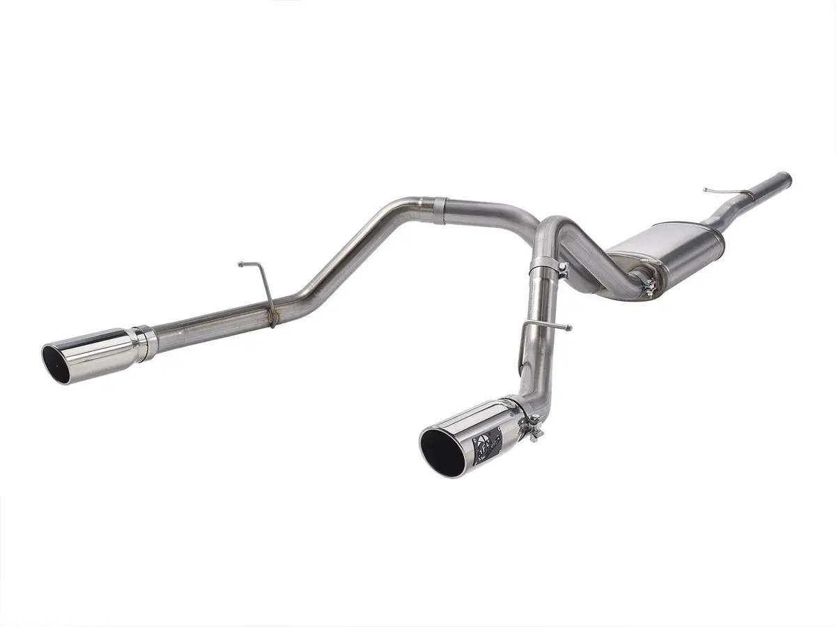 Afe: Apollo Gt Series 3" 409 Stainless Steel Cat-Back Exhaust System 09-19 Gm Silverado/Sierra 1500 V6-4.3L/V8-4.8L/5.3L (Crew/Double Cab) 1