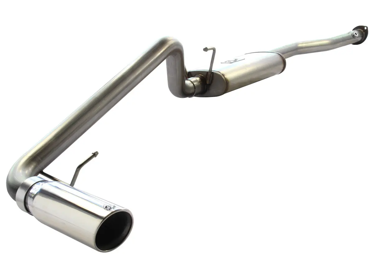 Afe: Mach Force-Xp 2-1/2" 409 Stainless Steel Cat-Back Exhaust System Toyota Tacoma 99-04 L4-2.4L/2.7L 1