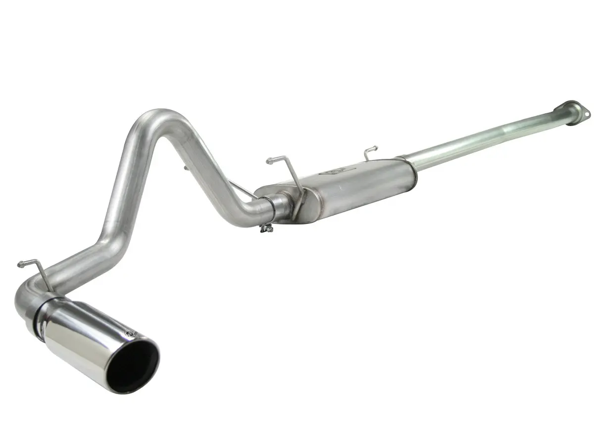 Afe: Mach Force-Xp 2-1/2" 409 Stainless Steel Cat-Back Exhaust System Toyota Tacoma 13-15 V6-4.0L 1