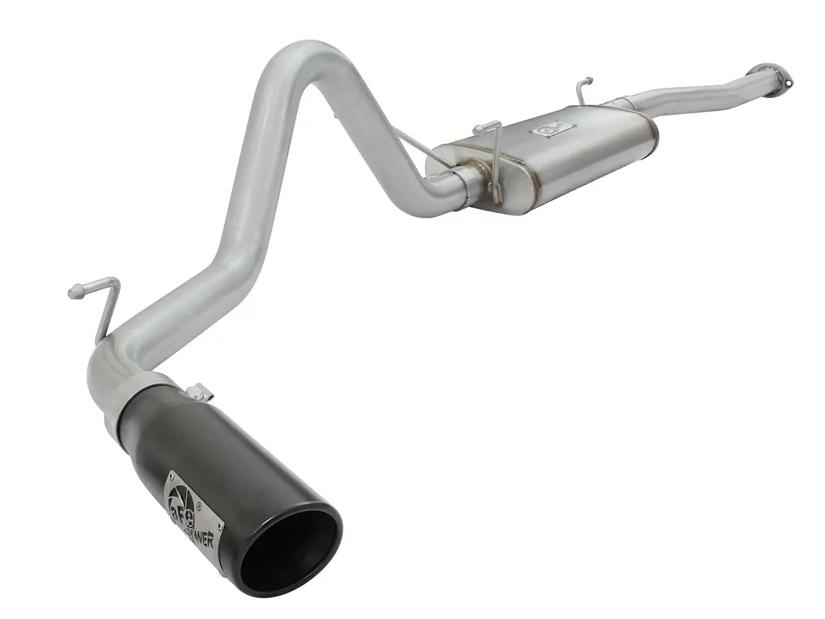 Afe: Mach Force-Xp 2-1/2" 409 Stainless Steel Cat-Back Exhaust System Toyota Tacoma 13-15 L4-2.7L 1
